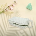 thumbnail image 3 of Bolsas de Maquillaje Rectangulares de Moda 1 Pc con Puntos para Viaje Grande Blanco Verde de Poliéster, 3 of 5