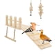 thumbnail image 5 of Juguetes para Cacatúa Unique Bargains, Juguetes para Aves, Columpio para Loro con Escalera y Plataforma de Masticar, 8 Pcs, 5 of 7