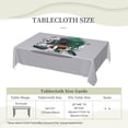thumbnail image 6 of XMXT Polyester Rectangle Tablecloth, Cartoon Character Stickers Waterproof Table Cloth Home Dinner Decor Table Cover for Holiday Party, 54 x 72 inches, 6 of 9