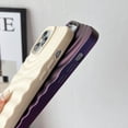 thumbnail image 2 of Simple Water Wave Pattern Frosted Phone case, Multi-Colour Options, Creative Personality Design, for iPhone 15 14 13 12 11 Pro Max X XS XR Phone Case (Grey,iPhone 13 Pro), 2 of 8
