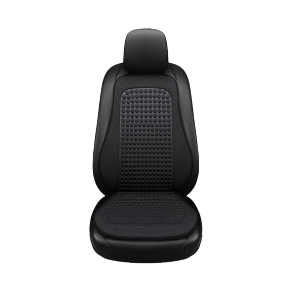 Cool Silk Car Seat Cushion with 3D Massage Beads, Breathable Ventilated Seat Cover | for Summer Comfort, All-Season Use, Car & SUV Universal | 44.09×18.9in