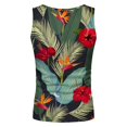 thumbnail image 5 of Mens Tank Top Vacation Beach Hawaii Digital Printed Vest Daily Loose Fit Breathable Refreshing Workout Tanks Sizes L, 5 of 5