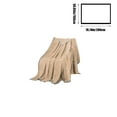 thumbnail image 3 of Boovnll Throw Blanket, Super Soft & Cozy Solid Color Microfiber Flannel Blankets, Lightweight Machine Washable for All Season Home, Office, Living Room, Couch, Sofa, Blanket - 59x79", 3 of 7
