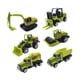thumbnail image 1 of 6 piezas de vehículos de construcción, juguetes de tractor, pequeños juguetes de construcción, juguetes de granja, juguetes de tractor realistas para, 1 of 10