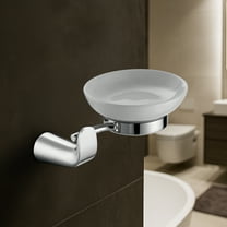 Blossom 100 Series Wall-Mounted Soap Dish Solid Brass Chrome Finish Pack of 2