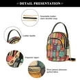 thumbnail image 4 of FORMRS Crossbody Bag for Women Quilted Travel Shoulder Cell Phone Purse with Chain Strap Handbag, Beige Jar, 4 of 7