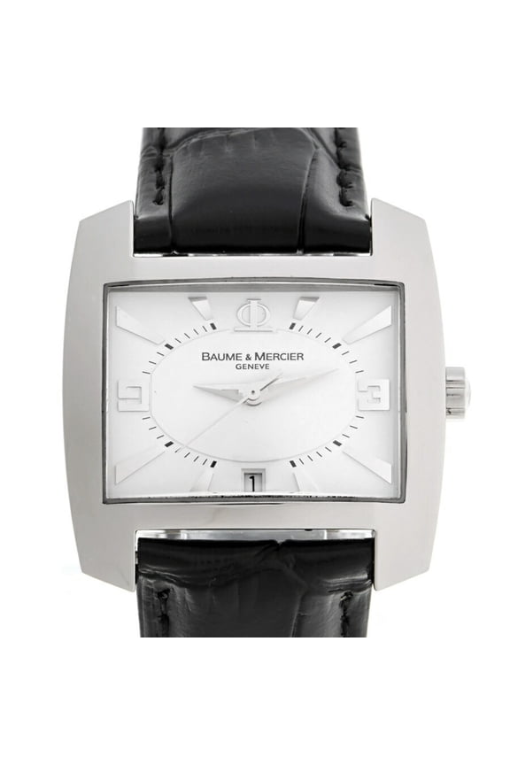 Pre-Owned Baume & Mercier Hampton Spirit Date 65446 Ladies Quartz C-159216 (Good)