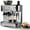 Interstellar Grey, variant on Espresso Machine with Built-in Grinder,Italian ULKA 15 Bar Espresso Machine - 85oz Water Tank, Dual PID Control, Milk Frother & Auto-Cleaning for Perfect Lattes and Cappuccinos