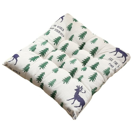 

Hesroicy Floor Cushion Soft High Resilience Office Dorm Study Room Chair Thicker Seat Cushion for Yard