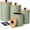 Sage Green, variant on Canisters Sets for Kitchen Countertop 4 PCS Airtight Metal Containers