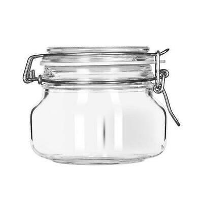 Oz Glass Jar W Clamp Lid, Mason Jar With Clamp Lid