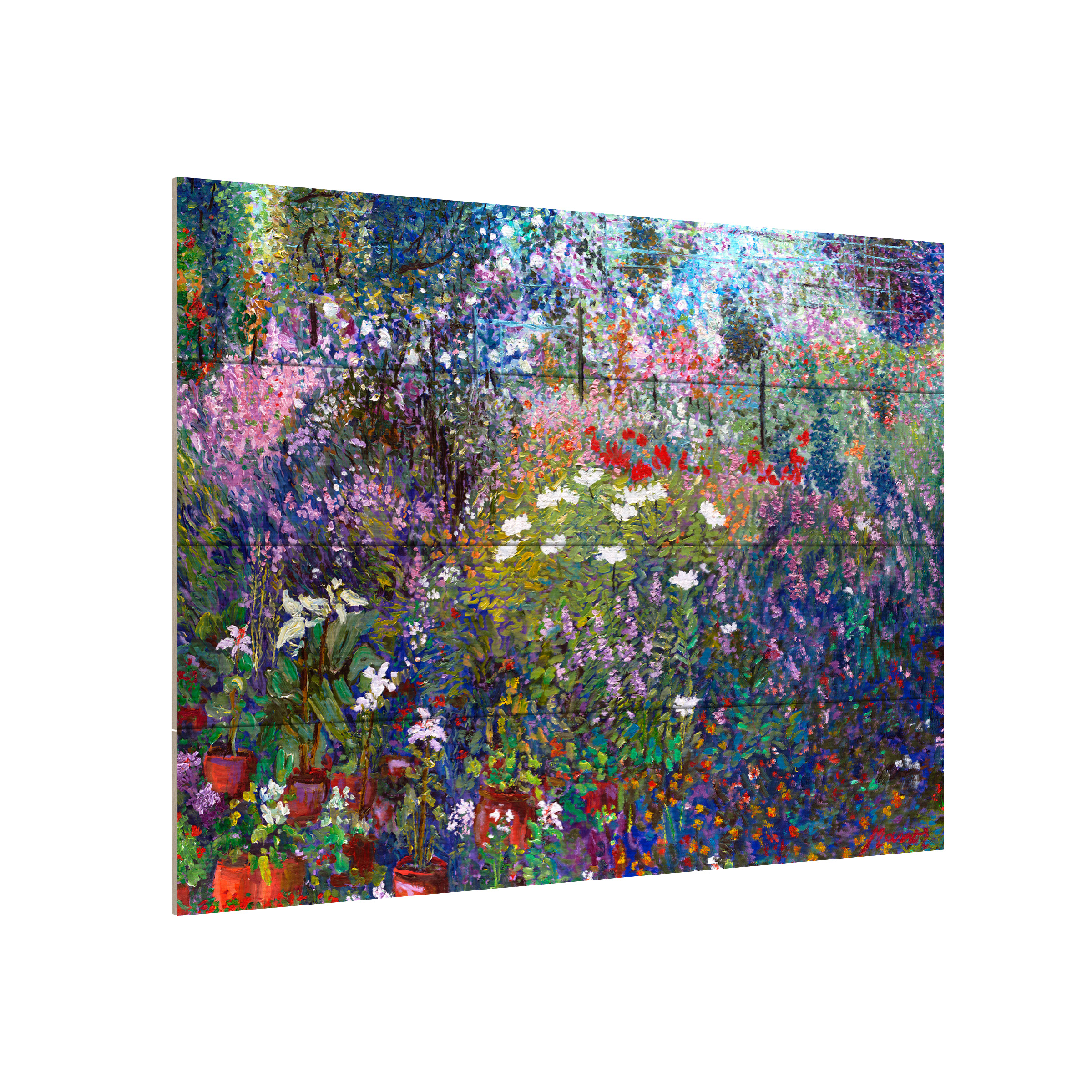 Trademark Fine Art 'Abstract IV' Wooden Wall Art Art by Manor Shadian