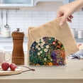 thumbnail image 2 of Yayeee Napkin Holder for Table Kitchen Paper Tissue Organization, White Floral Garden, 2 of 8