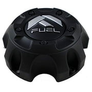 Fuel Wheels Flat Black Custom Wheel Center Cap Qty 1# 1001-61 / Cap M-453 (with Screws)