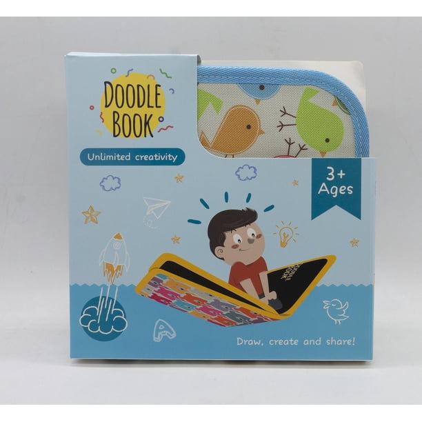 Libro Pizarrón Mágico Portátil Dibujos Borrables FABRICA DEL JUEGO FJ-7785
