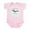 Petal Pink, variant on CafePress - Upper Peninsula Yooper Silv Infant Bodysuit - Baby Light Bodysuit, Size Newborn - 24 Months