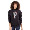thumbnail image 4 of Gothic Koko Ghost Clown Cartoon Graphic Pullover Hoodie Brisco Brands S, 4 of 6