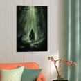 thumbnail image 4 of Halloween Dark Forest Ghost Wall Art Poster Scroll Canvas Painting Picture Living Room Decor Home 24x36inch(60x90cm), 4 of 6