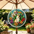 thumbnail image 4 of IROINID Decorations for Home Tables,Modern Room Decorations,20cm Acrylic Colorful Acrylic Style Window Hanging Colorful Flower Decoration with Chain Suitable for Garden Terrace Home, 4 of 8