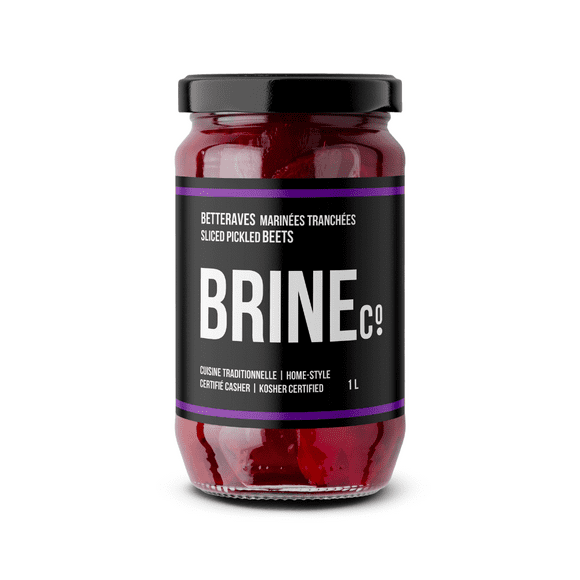 Brine Betteraves Marinées Tranchées Bocal 1L