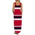 thumbnail image 3 of Robe d'Été Décontractée Ample Imprimée pour Femmes Robe de Plage Sans Manches Robes de Mariage pour Femmes 2023 en Liquidation, 3 of 5
