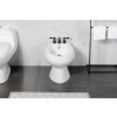 thumbnail image 4 of Kingston Brass KB320AL Victorian Three-Handle Bidet Faucet, Matte Black, 4 of 5