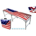 thumbnail image 7 of 8-Foot Professional Beer Pong Table w/ Cup Holes - America Edition, 7 of 7
