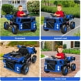 thumbnail image 5 of Kids Ride On Truck Toy, Electric Dump Truck with Remote Control – Automatic Dump Bed, Shovel, LED Lights, Music & Shock Absorption – Construction Vehicle for Ages 3+, 5 of 6