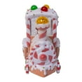 thumbnail image 2 of Kurt Adler 7.5-Inch Battery Operated USB LED Lighted Santa Train Lantern with Spinning Glitter Water., 2 of 7