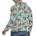 thumbnail image 3 of Hoodies for Men - Shrimp No.9066 Long Sleeve Comfrt Men'S Fashion Hoodies & Sweatshirts, Sweatshirts for Men Hoodies Pullover Clothing Clothes with Pouch, 3 of 7