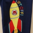 thumbnail image 3 of NAISIBABY Boys Sweatpants, Prints Drawstring Cotton Daily Casual Pants Navy 2T, 3 of 4