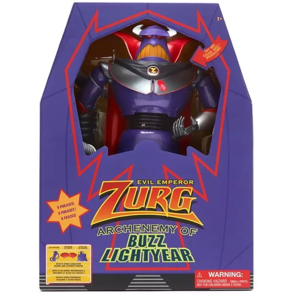 Toy Story Evil Emperor Zurg Interactive Talking Action Figure (2025)