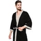 thumbnail image 1 of Camisón de hombre Hotel Albornoz de algodón Sudor Sauna Toalla de baño Hombres Ropa de dormir Batas masculinas Bata de baño (Tamaño S), 1 of 5