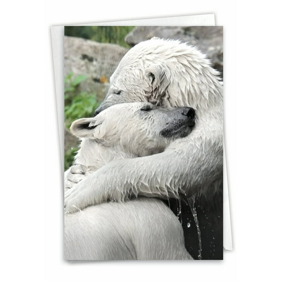 1 Friendship Card with Envelope - Bear Hugs C6327BFRG
