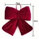 thumbnail image 2 of Lunxisen 3 Pcs Velvet Ribbon Bows Christmas Tree Decorations,Xmas Ornaments for Tree Home Party Front Door Wreath Garland Holiday Decor(M), 2 of 8