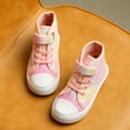 thumbnail image 3 of Kushyshoo Glitter Rainbow Toddler High Top Girls Sneakers Kids Walking Shoes 8M, 3 of 6