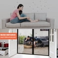 thumbnail image 4 of Moustiquaire Magnétique pour Porte Moustiquaire Magnétique pour Porte Rideau en Maille Adapté aux Animaux Moustiquaire pour Porte Moustiquaire Magnétique pour Porte Filet de Porte - Noir, 4 of 6