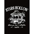 thumbnail image 2 of Women's "Stars Hollow" Graphic Tee - Casual & Sporty Round Neck Short Sleeve T-Shirt, Breathable Polyester Blend, Machine Washable, Perfect for Summer, 2 of 6