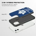 thumbnail image 2 of Apple iPhone 11 - NHL Licensed Toronto Maple Leafs Team Logo on Jersey Textured Dual Layer Case, 2 of 5