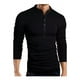 thumbnail image 1 of Playera Slim Fit Hombre Caballero Camisa Botón Manga Larga, 1 of 4