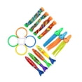 thumbnail image 1 of bedienty Water Diving Toys Pool Toys Fish Grab Set Diving Pool Sticks 21pcs Toy 15 pcs, 1 of 5