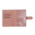 thumbnail image 2 of Unique Bargains 1 Pc Passport Holder Button Design Passport Sleeve Pink, 2 of 5