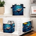 thumbnail image 6 of Starry Shark Foldable Storage Basket with Handle, 10.8"x10.5"x10.6", Large Capacity Organizer Bin - Toy Box, 6 of 6