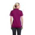 thumbnail image 2 of LST685 Sport-Tek Women Sport Shirt PosiCharge Micro-Mesh Colorblock Polo, 2 of 6
