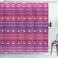 thumbnail image 1 of Ambesonne Tribal Shower Curtain, Geometric Ombre, 69"Wx84"L, Multicolor, 1 of 3