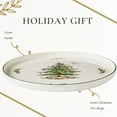 thumbnail image 6 of Spode Christmas Tree Lazy Susan - Non Skid 360 Degree Rotation, Holiday Space Saver for Kitchen, Cabinet, Pantry, Rotating Spice Rack Organization for Easy Access, Festive Entertaining, 6 of 7