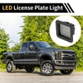 thumbnail image 3 of Unique Bargains 2 Pcs Luz de Placa de Licencia LED Montaje de Lámpara para Ford F-150 2015-2023 Blanco 6500K Lente Clara, 3 of 7