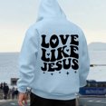 thumbnail image 1 of WILLBEST Sudaderas En Pareja Sudaderas con Capucha y Sudaderas para Hombre Sudadera con Capucha Informal Holgada con Estampado De Letras para Uso Diario Otoño Invierno Ropa De Calle Cómoda Grande, 1 of 3