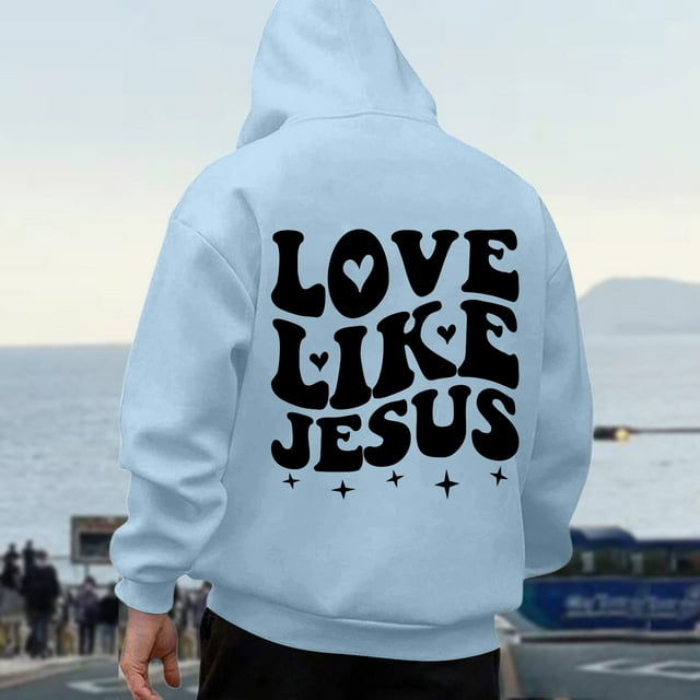 WILLBEST Sudaderas En Pareja Sudaderas con Capucha y Sudaderas para Hombre Sudadera con Capucha Informal Holgada con Estampado De Letras para Uso Diario Otoño Invierno Ropa De Calle Cómoda Grande