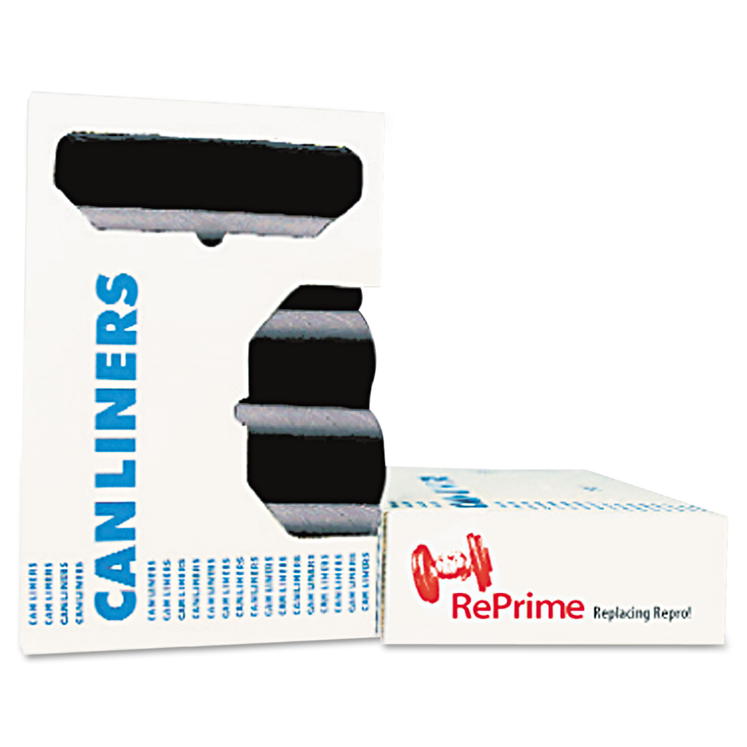 Heritage RePrime 44-Gallon Trash Can Liners - AccuFit Can Liners For Large Trash Cans